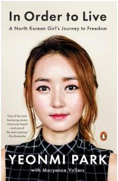 In Order to Live by Yeonmi Parks, a book review by Ye Olde Bookshoppe